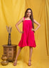 PINK SHORT DRESS